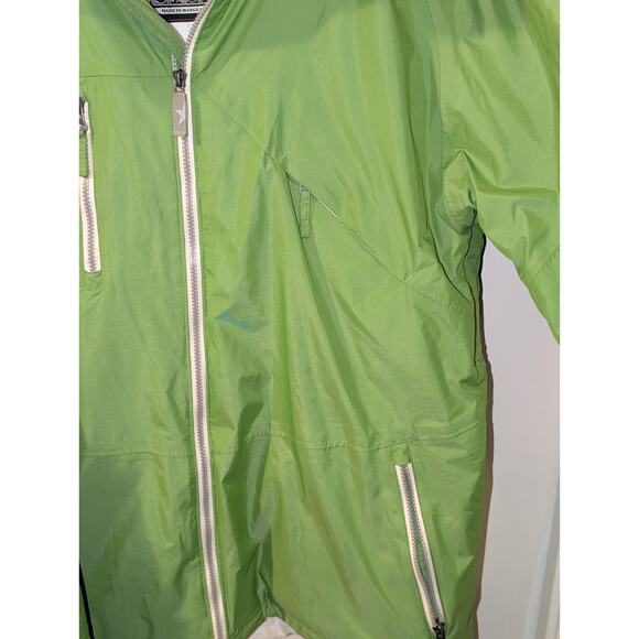 Sims Ski Coat Adult Large Green Full Zip Hooded Coat Midweight Mens Snowboard - Picture 4 of 13
